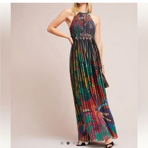 Anthropologie Geisha Designs Kalinka Dress size 10 euc